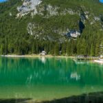 Am Pragser Wildsee, auf italienisch Lago di Braies genannt