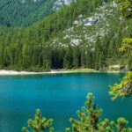 Blick auf den Pragser Wildsee