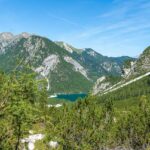 Der Pragser Wildsee aus der Vogelperspektive