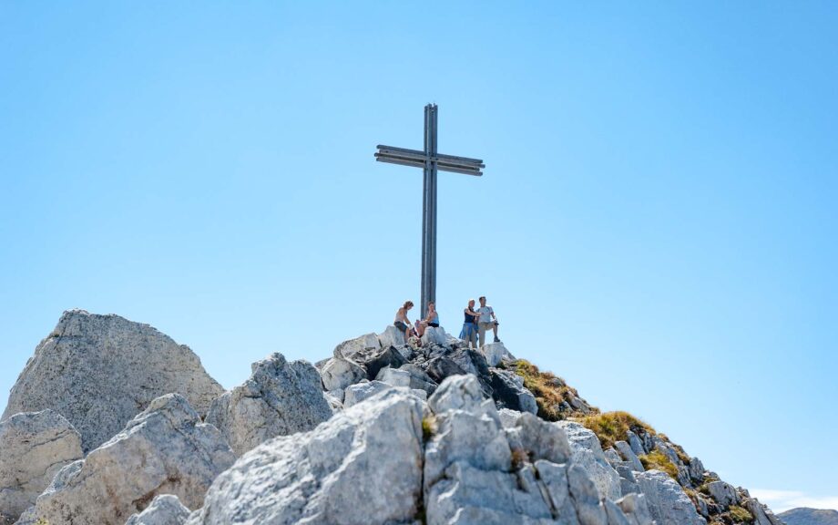 Gipfelkreuz Weißhorn