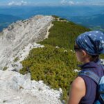 Die Abbruchkante der Bletterbachschlucht am Weißhorn