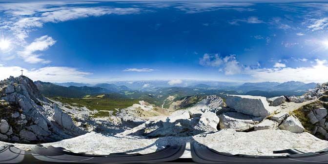 360° Weißhorn Bletterbach