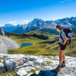 Rückweg Steig Nr. 28: auf dem Kamm nach der Seekofelhütte