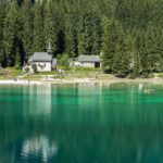 Pragser Wildsee Ostufer Sicht zum Westufer