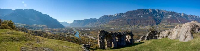 Castelfeder im Südtiroler Unterland