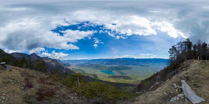 Auf dem Göller über dem Kalterer See