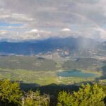 Kalterer See, Kalterersee, Lawinenspitz, Regenbogen