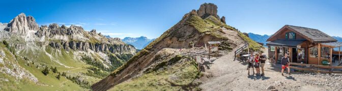 Die Pederiva Hütte (Baita Marino Pederiva)