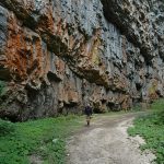 Schlucht der Einsiedelei San Romedio im Val di Non