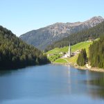 Durnholzersee bei Bozen in Südtirol