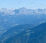 Bergpanorma der Südtiroler Gipfel