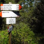 Wandern am Gantkofel in Südtirol