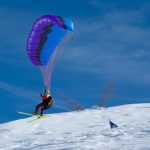 Ski Gliding auf der Marmolata