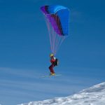 Ski Gliding auf der Marmolata