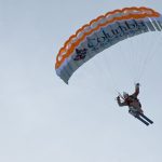 Ski Gliding auf der Marmolata