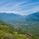 Leonburg mit Blick Richtung Lana