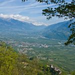 Leonburg mit Blick Richtung Lana