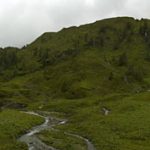 Abstieg vom Alpincenter am Kitzsteinhorn