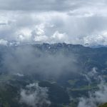 Bergpanorama bei Ausblick vom Hundstein