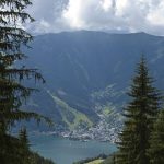 Blick auf den Zeller See bei der Bergtour zum Hundstein