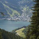 Blick auf den Zeller See bei der Bergtour zum Hundstein