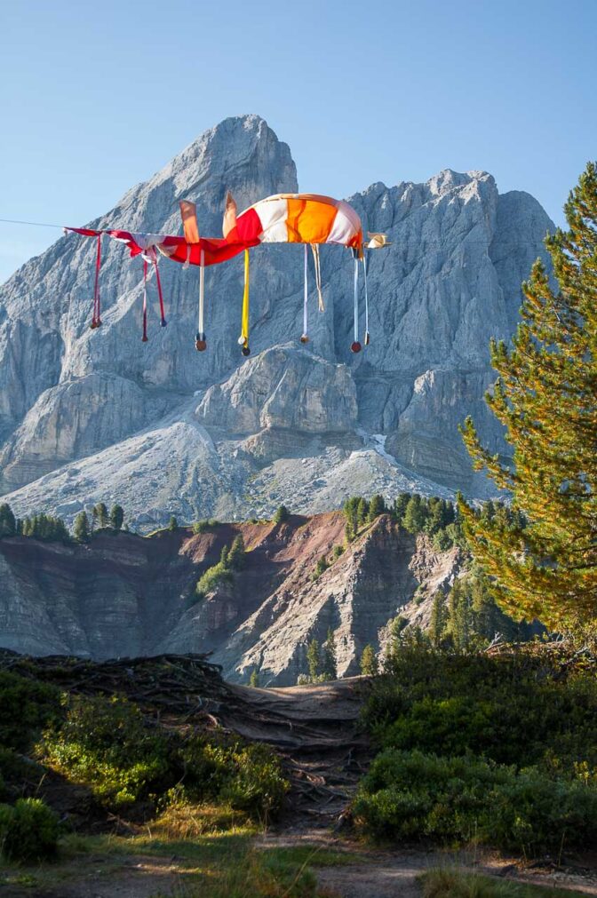 Der Peitlerkofel vom Würzjoch aus gesehen