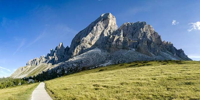 Die Nordflanke des Peitlerkofel