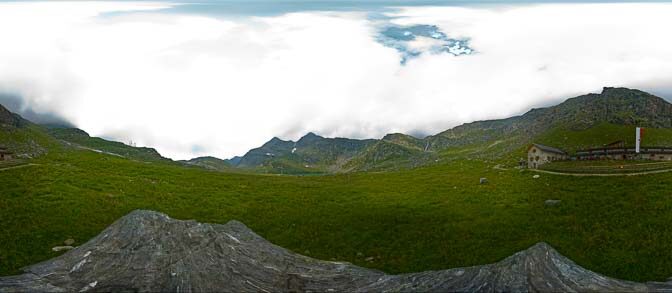 Schutzhütte Oberkaser und Kaser Lacke