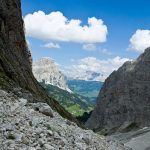 Bergtour in den Dolomiten