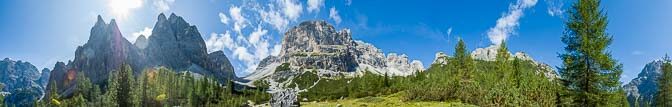 Durch das Innerfeldtal hinauf zum Wildgrabenjoch