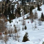 Schneeschuhwanderung zur Seeberghütte im Sarntal