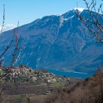 Das Dörfchen Voltino über dem Gardasee