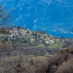 Das Dörfchen Voltino über dem Gardasee