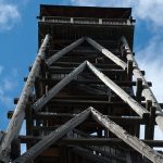 Aussichtsturm Kohlern oberhalb von Bozen