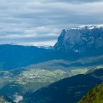 Schlernblick bei der Wanderung Kohlern Seit