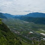 Blick auf das Südtiroler Unterland