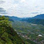 Blick auf das Südtiroler Unterland