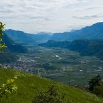 Blick auf das Südtiroler Unterland