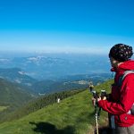 Panorama beim Wandern in Südtirol