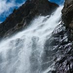 Wasserfall in der Sesvenna Gruppe