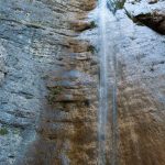 Wasserfall im Burrone Klettersteig