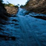 Wasserfall im Burrone Klettersteig