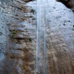 Wasserfall im Burrone Klettersteig