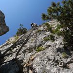 Leiter im Klettersteig Gaetano Falcipieri