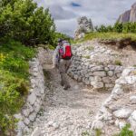 Wanderweg im Schützengraben