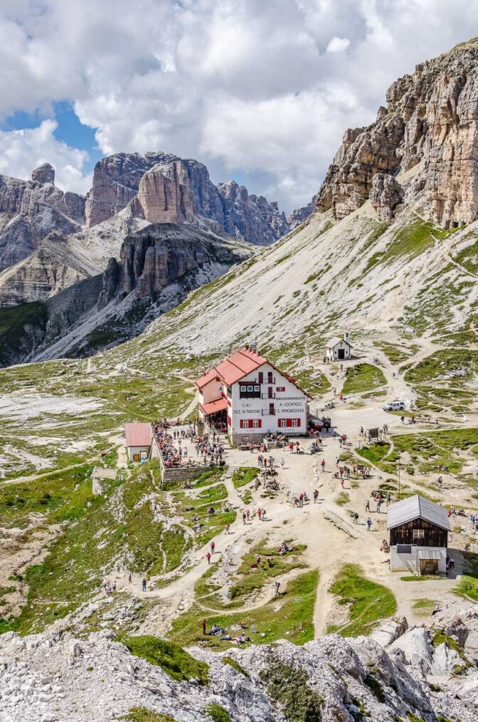 Wanderung zur Drei Zinnen Hütte