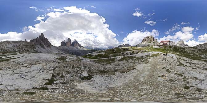 Im Herzen der Sextner Dolomiten: Paternkofel, Drei Zinnen und Drei Zinnen Hütte