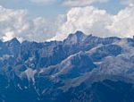 Ausblick Piz Boe Rosengarten Langkofel