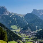 Blick nach Wolkenstein und Cirspitzen