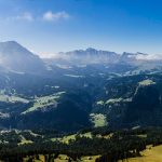 Langkofel und Plattkofel im Grödner Tal